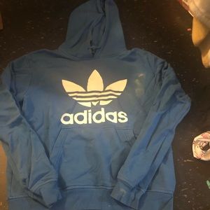Blue ADIDAS Hoodie